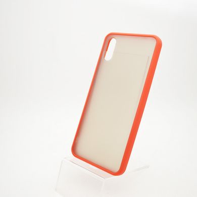 Чехол с полупрозрачной задней крышкой Matte Color Case TPU для Xiaomi Redmi 9A Red