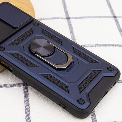 Чохол накладка протиударний Armor Case CamShield для Samsung S23 FE Galaxy S711 Темно-синій