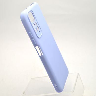 Силиконовый чехол накладка Silicon Case Full Camera Lakshmi для Xiaomi Redmi Note 11/Redmi Note 11s Dasheen/Светло-фиолетовый