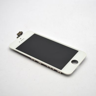 Дисплей (экран) LCD для iPhone 5S с White тачскрином Refurbished