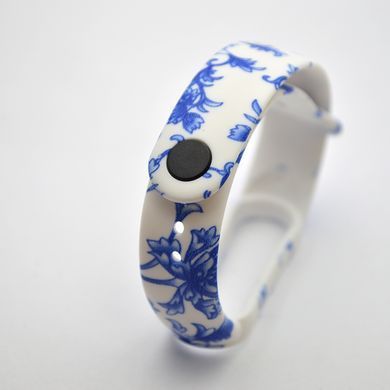 Ремінець до Xiaomi Mi Band 5/Mi Band 6/Mi Band 7 Kids Design White №3
