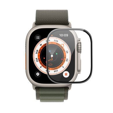 Захисне скло +NEU Chatel Gorilla Glass для Apple Watch Ultra 49mm Black