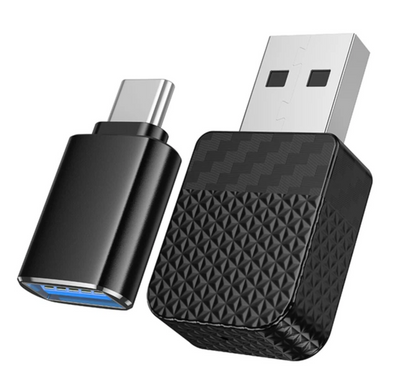 Автомобильный  CarPlay Hoco HU3  wireless adapter Black