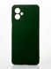 Чехол накладка Silicon Case Full Camera для Moto G14 Dark Green/Темно-зеленый