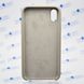 Чехол накладка Silicon Case for iPhone XR 6.1" Dark Olive (C)