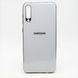 Чехол глянцевый с логотипом Glossy Silicon Case для Samsung A505 Galaxy A50 White