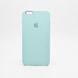 Чехол накладка Silicon Case для iPhone 6 Plus/6S Plus Light Blue Copy