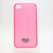 Чохол накладка HOCO OU108 for iPhone 4/4S Pink