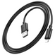 Кабель Hoco X88 Gratified USB to Lightning 1m Black