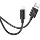 Кабель Hoco X88 Gratified USB to Lightning 1m Black