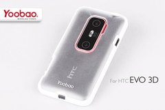 Чехол накладка Yoobao 2 in 1 Protect case for HTC EVO 3D X515m White (TPUHTCEVO3D-WT)