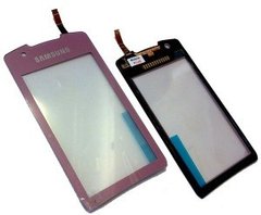 Сенсор (тачскрін) Samsung S5620 рожевий HC