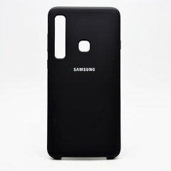 Чехол накладка Silicon Cover for Samsung A920 Galaxy A9 2018 Black Copy