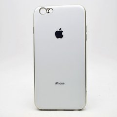 Чехол глянцевый с логотипом Glossy Silicon Case для iPhone 6 Plus/6S Plus White
