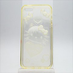 Чехол силикон CMA Hello Kitty iPhone 5/5s White