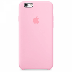 Чехол накладка Silicon Case для iPhone 5/5S/5SE Light Pink