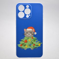 Чохол з новорічним принтом TPU Print Its для iPhone 13 Pro New Year's Cat