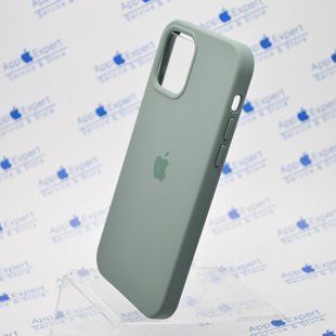 Чехол накладка Silicon Case для iPhone 12 Pro Max Pine green