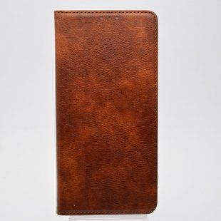 Чехол книжка Leather Fold для Samsung A037 Galaxy A03s Brown