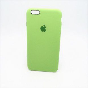 Чохол накладка Silicon Case для iPhone 6 Plus/6S Plus Mint Green Copy