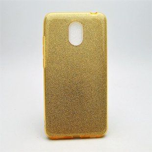 Чохол силіконовий з блискітками TWINS для Meizu M6 Gold