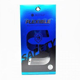 Гибкое противоударное защитное стекло BESTSUITE 9H Nano Flexible Glass на iPhone 7 Plus/8 Plus White