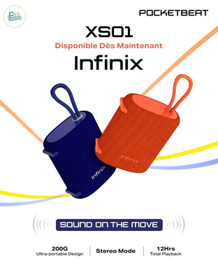 Портативна Bluetooth колонка Infinix XS01 5W Blue