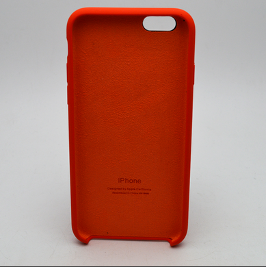 Чехол накладка Original Silicon Case для iPhone 6/6S Orange
