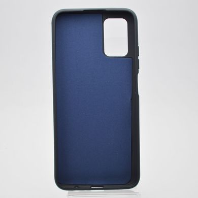 Чехол накладка Silicon Case Full Cover для Samsung A037 Galaxy A03s Graphite Gray/Темно-серый
