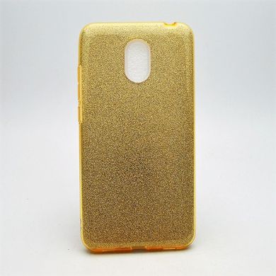 Чехол силиконовый с блестками TWINS для Meizu M6 Gold
