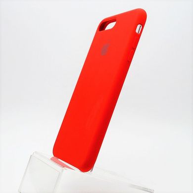 Чехол накладка Silicon Case для iPhone 7 Plus/8 Plus Red (14) (C)