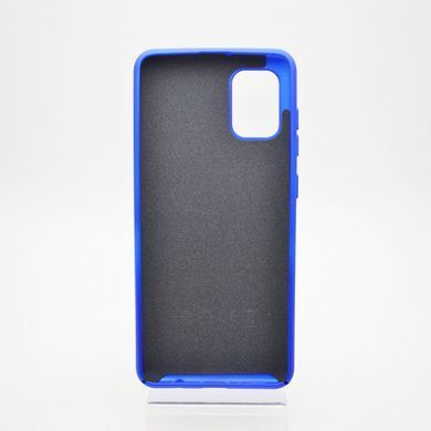 Чохол матовий Silicon Case Full Protective для Samsung A51 2019 Royal Blue