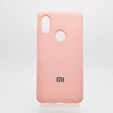 Чохол матовий Silicon Case Full Protective для Xiaomi Redmi Note 6 Pro (Pink)