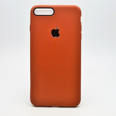 Чехол силикон TPU Leather Case iPhone 7 Plus/8 Plus Brown