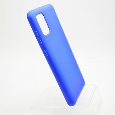 Чохол матовий Silicon Case Full Protective для Samsung A51 2019 Royal Blue