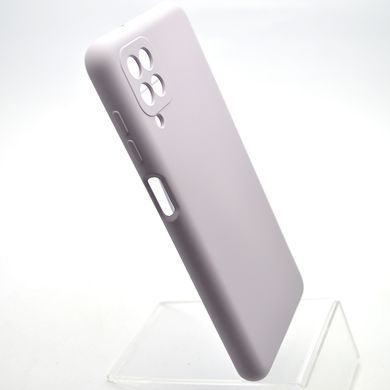 Чохол накладка Silicon Case Full Cover для Samsung A125/M125 Galaxy A12/Galaxy M12 Lilac
