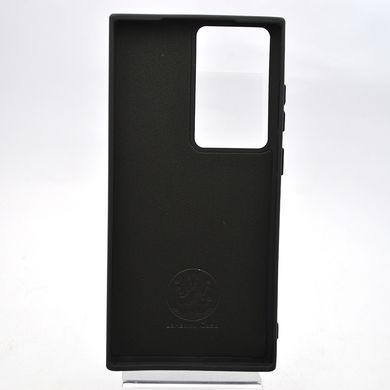 Чехол накладка Silicone case Full Camera Lakshmi для Samsung S23 Ultra Galaxy Black/Черный