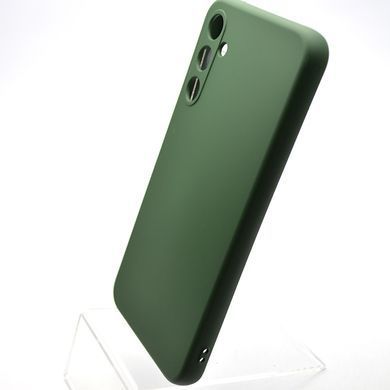Чохол накладка Silicon Case Full Cover для Samsung A34 Galaxy A346 Dark Green
