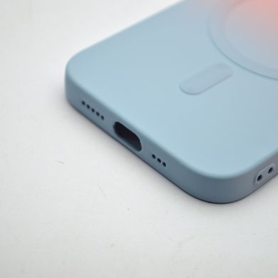 Чехол накладка с MagSafe Bright Case для Apple iPhone 12 Peach-Gray