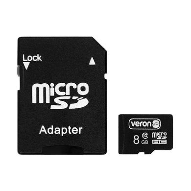 Карта пам'яті Veron microSDHC 8GB Class 10