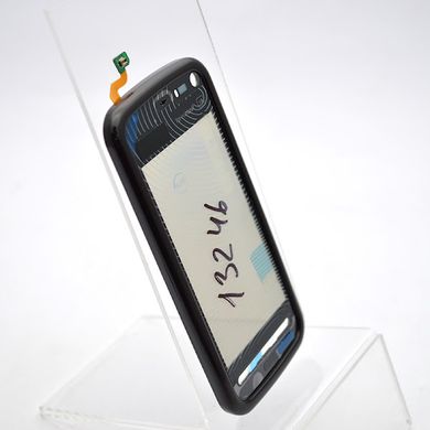 Сенсор (тачскрін) Nokia 5800 з темно-червоною рамкою Original