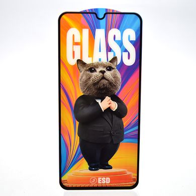 Защитное стекло Mr.Cat Anti-Static для Samsung Galaxy A20/A30/A30s/A50/M21/M21s/M30/M30s/M31 Black