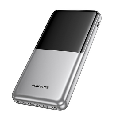 Внешний аккумулятор PowerBank Borofone BJ75 22.5W+PD20W 10000mAh серебряный
