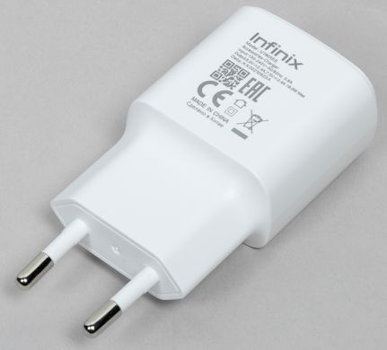 Сетевое зарядное устройство Infinix U180XEE 18W 1xUSB White/Белый (тех.пакет), Белый