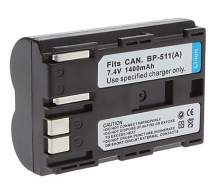 АКБ акумулятор для відеокамер Canon BP-511A