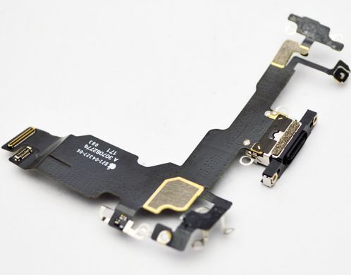 Шлейф Apple iPhone 15 с разъемом питания Black Original
