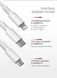 Кабель Earldom Lighting/Type-c/Micro usb 3in1 1.2m EC-IMC024 White