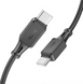 Кабель Hoco X101 Type-C to Type-C silicone 1m Black