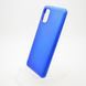 Чохол матовий Silicon Case Full Protective для Samsung A51 2019 Royal Blue
