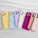Чехол накладка Silicon Case Slim MagSafe Full Camera для Apple iPhone 17 Antique white